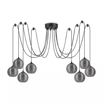 Подвесная люстра Ideallux RIGA RIGA SP8 FUME