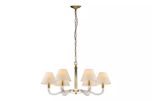 Подвесная люстра ILamp Amber YT2043-6 GD+Coffee