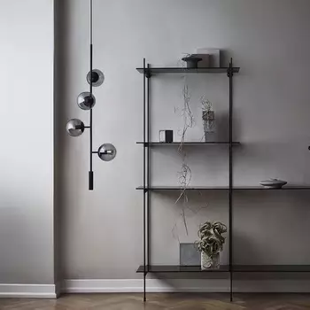 Подвесная люстра ILamp ARTIS 8149P/4B BK-SM