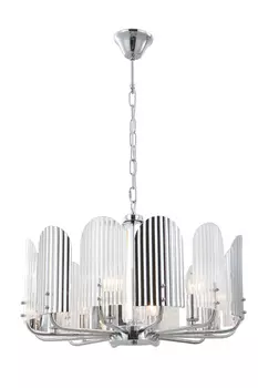 Подвесная люстра iLamp Dolce 15571-6 CR+MULT