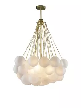 Подвесная люстра ILamp GLOBE 10099P/3-D800 GL-WH