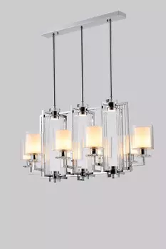 Подвесная люстра iLamp King RM6201-8P CR+CL