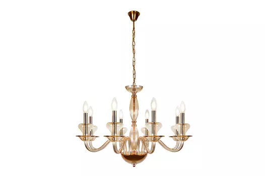 Подвесная люстра ILamp Mercury P9448-8 Gold