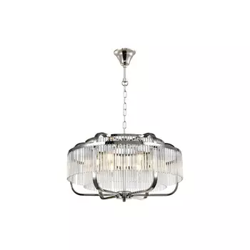 Подвесная люстра iLamp Qeens P9574-6 CR+CL