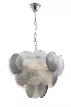 Подвесная люстра iLamp Rivoli 15617-9 CR+MULT