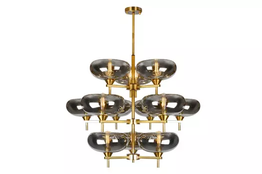 Подвесная люстра ILamp Rivoli 6607/12 GD