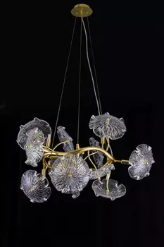 Подвесная люстра iLamp Savage 9070-D600 GD