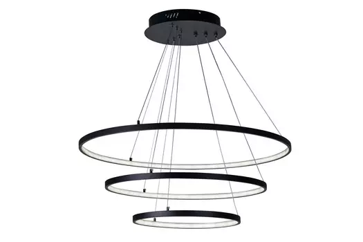 Подвесная люстра ILedex Axis D098-3 (800x600x400) BK