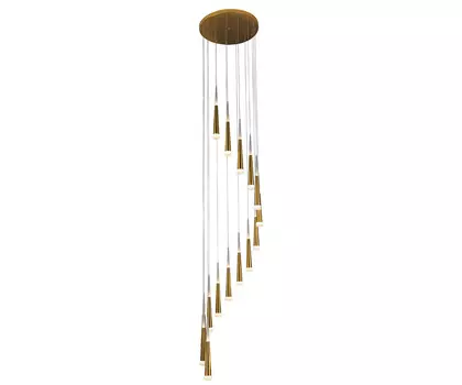 Подвесная люстра Kink Light Рэй 6114-15A,33