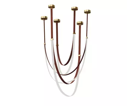 Подвесная люстра KinkLight Лирд 07689A-150+180+210,04