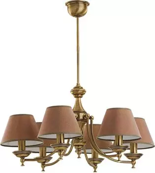 Подвесная люстра Kutek SAN MARINO LAMPSHADE SAN-ZW-6(P/A)CR