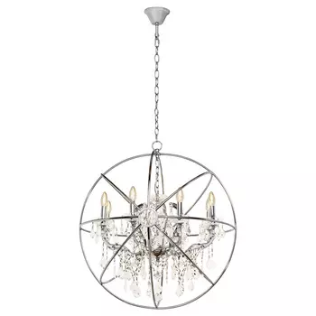 Подвесная люстра Loft IT Foucaults orb crystal LOFT1896/8
