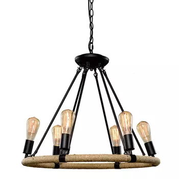 Подвесная люстра Loft IT Rope filament LOFT1861/6