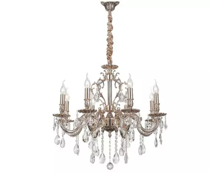 Подвесная люстра Lucia Tucci BARLETTA BARLETTA 1730.8 coffe gold