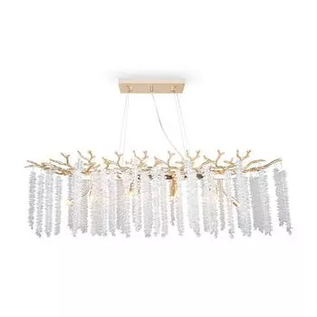 Подвесная люстра Maytoni Mineral FR1010PL-10G1