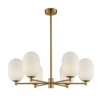 Подвесная люстра на штанге Freya Sharlot FR1012PL-06BS