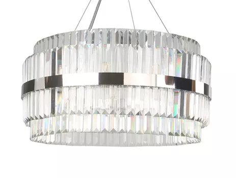 Подвесная люстра NewPort 10242/60 nickel