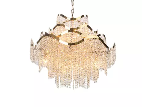 Подвесная люстра NewPort 10558+8/C gold