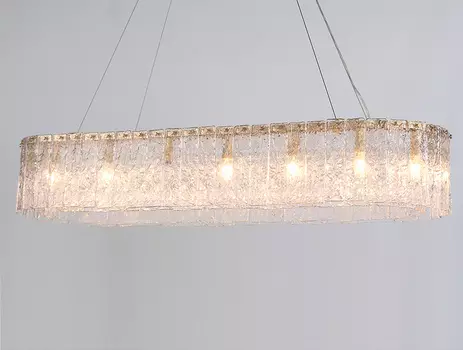 Подвесная люстра NewPort 10820/120 brass oval