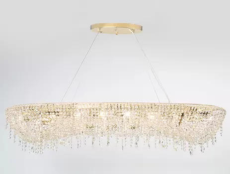 Подвесная люстра NewPort 10910+8/S gold