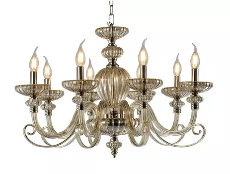 Подвесная люстра NewPort 12808/C cognac