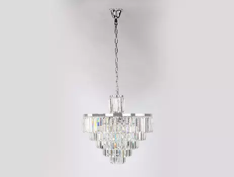 Подвесная люстра NewPort 31114/S nickel