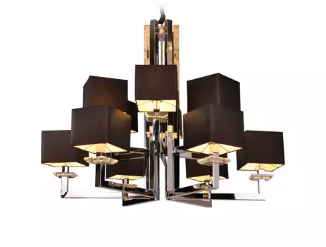 Подвесная люстра NewPort 3206+6/C без абажуров