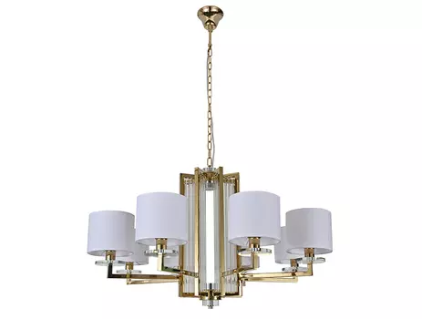 Подвесная люстра Newport 35408+1/C gold без абажуров