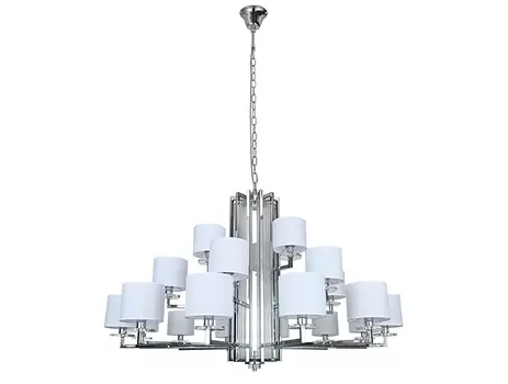 Подвесная люстра Newport 35412+6+3/C chrome без абажуров