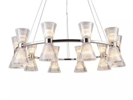 Подвесная люстра NewPort 3610+10/S nickel