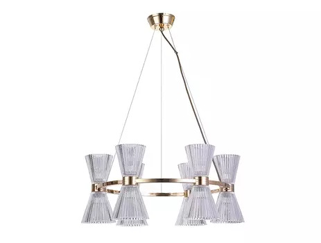 Подвесная люстра NewPort 3616/S gold