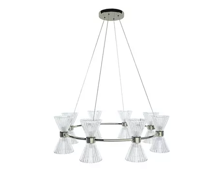 Подвесная люстра NewPort 3618/S nickel