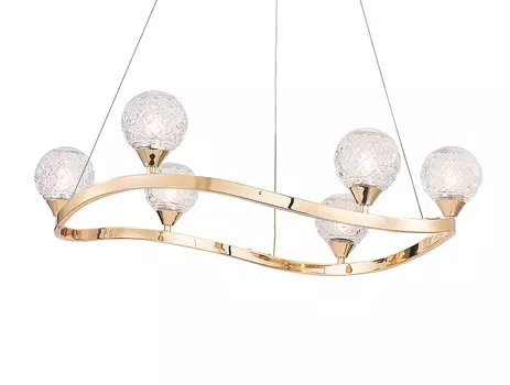 Подвесная люстра NewPort 3806/S gold new