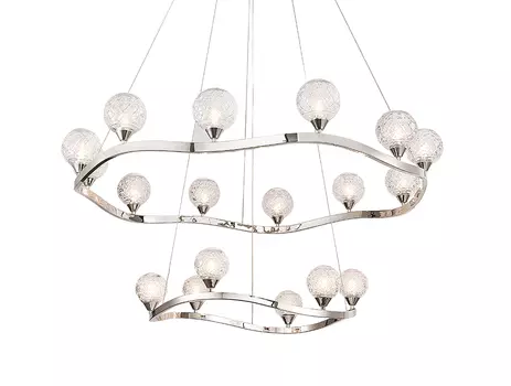 Подвесная люстра NewPort 3818/S nickel