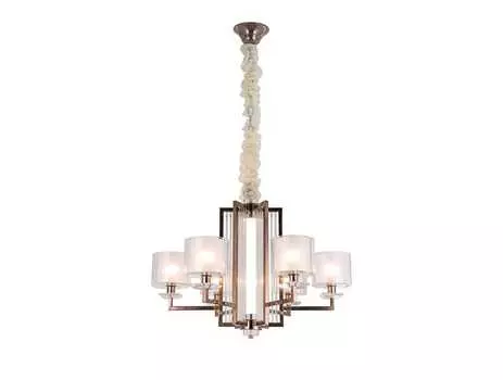 Подвесная люстра NewPort 4406+1/C black nickel