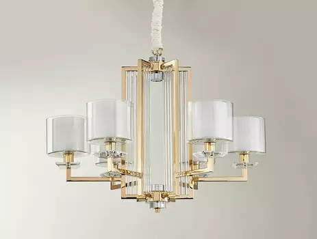 Подвесная люстра NewPort 4406+1/C gold