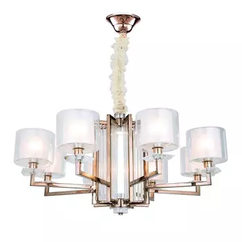 Подвесная люстра NewPort 4408+1/C black nickel