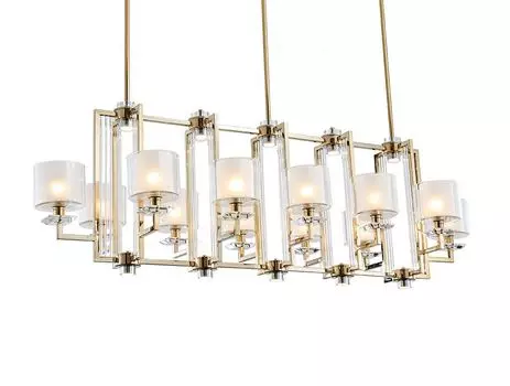 Подвесная люстра NewPort 4408+4/S gold