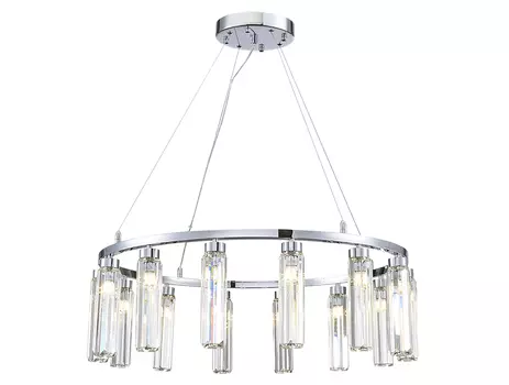 Подвесная люстра NewPort 4528+6/S chrome