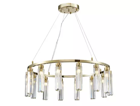 Подвесная люстра NewPort 4528+6/S gold