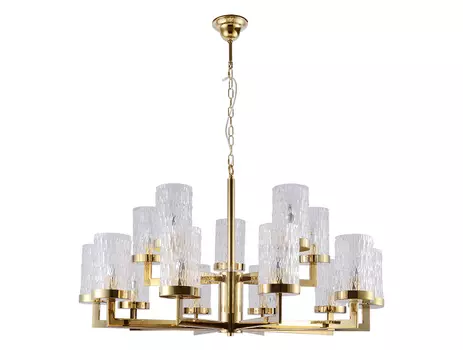 Подвесная люстра NewPort 65010+5/C gold