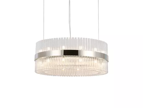 Подвесная люстра NewPort 8439+15/S nickel