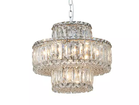 Подвесная люстра NewPort 8458+3/C chrome