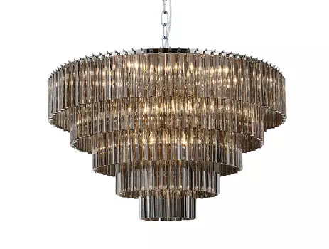 Подвесная люстра NewPort 8708+11/C fume