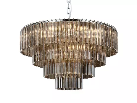 Подвесная люстра NewPort 8708+2/C fume