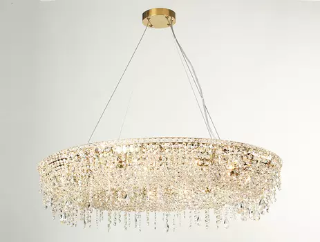 Подвесная люстра NewPort DIANA 10910+6/S gold