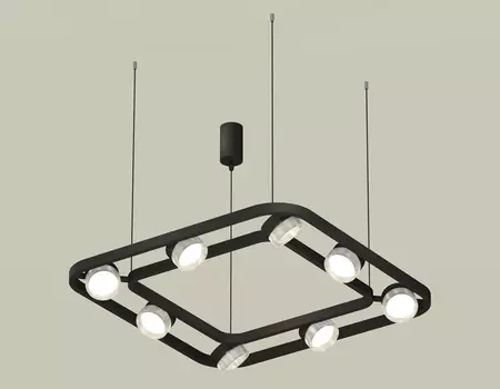 Подвесная люстра Ambrella light с композитным хрусталем Traditional DIY XB9182200