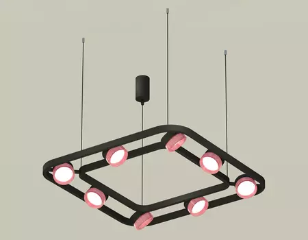 Подвесная люстра Ambrella light с композитным хрусталем Traditional DIY XB9182201