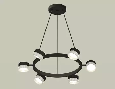 Подвесная люстра Ambrella light с композитным хрусталем Traditional DIY XB9193250