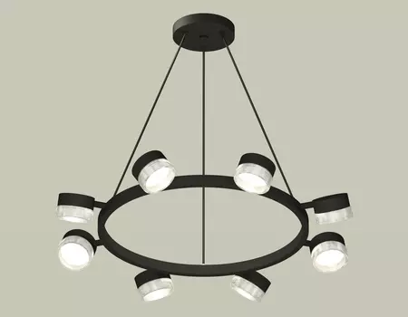 Подвесная люстра Ambrella light с композитным хрусталем Traditional DIY XB9198250